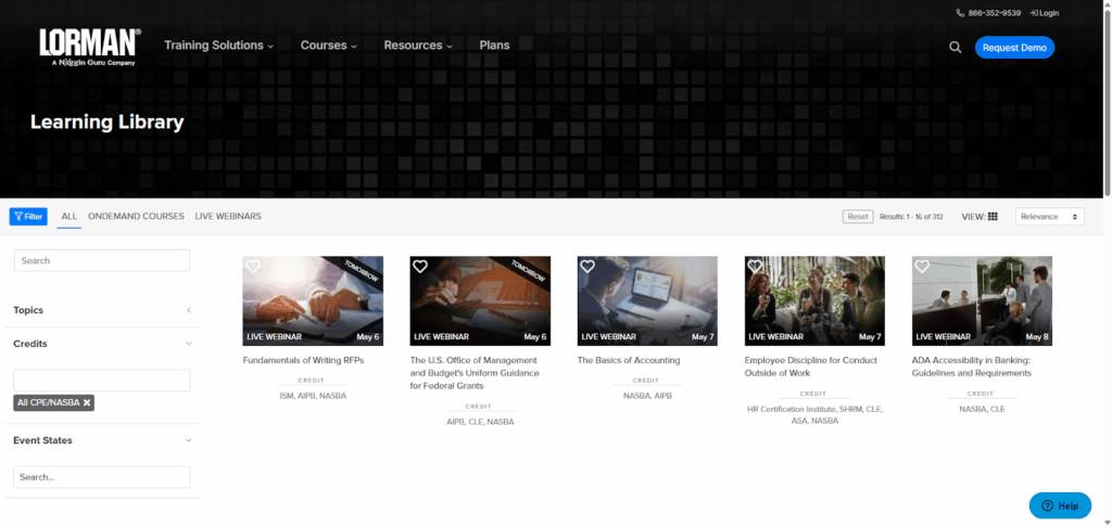 Lorman learning library