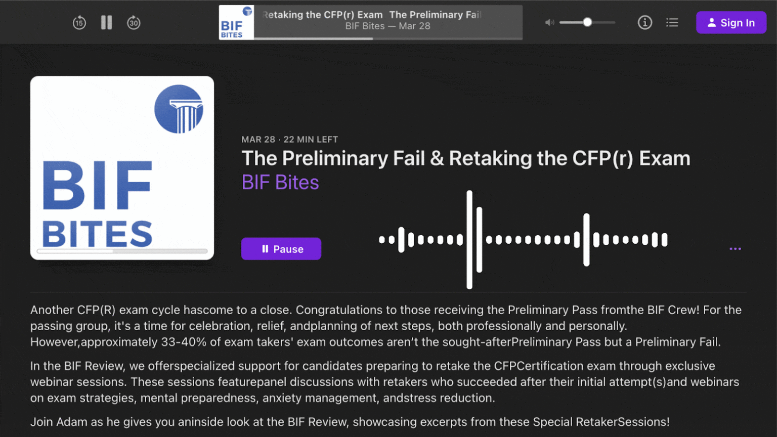 Boston Institute of Finance CFP® Review