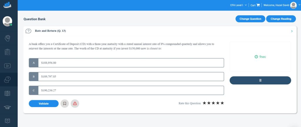 AnalystPrep question bank