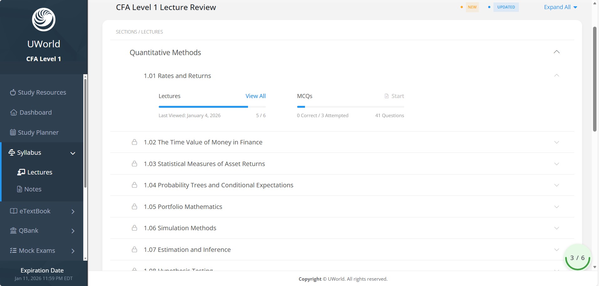 UWorld CFA® Review: Save 15% [2026]