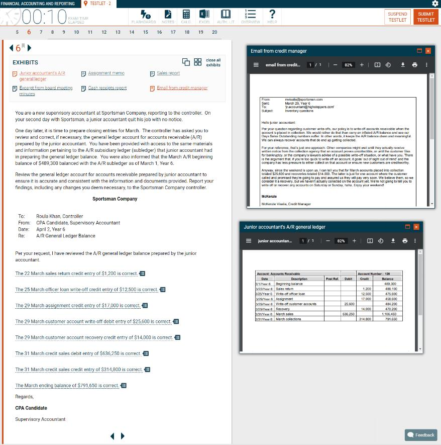 UWorld CPA practice exam