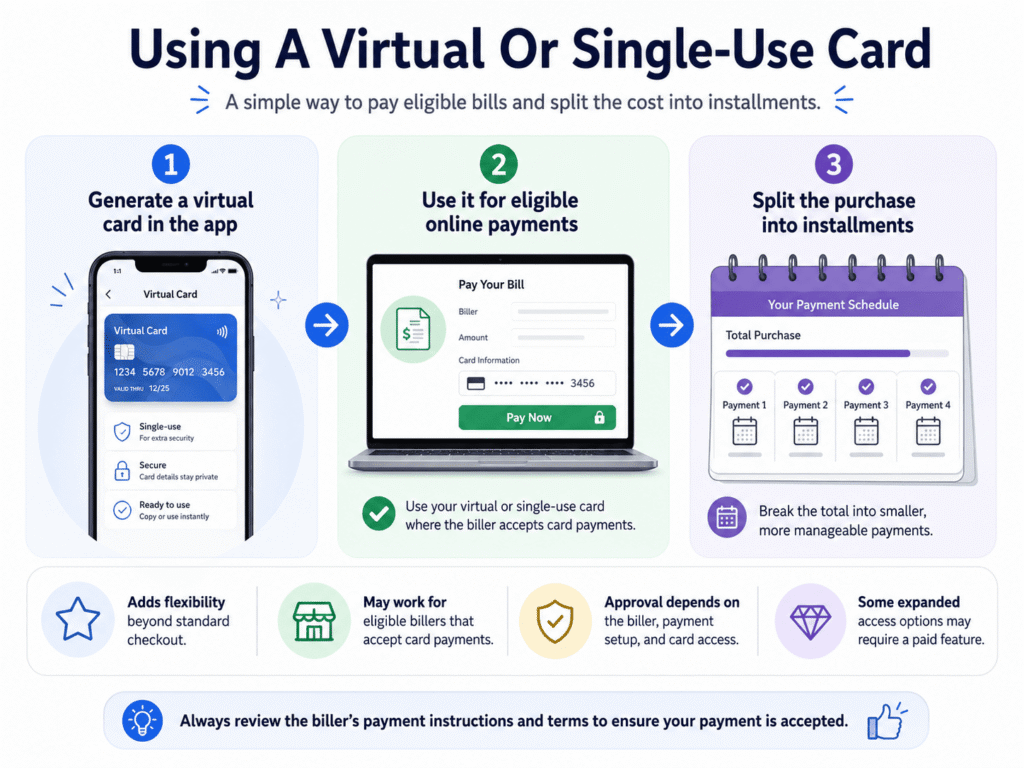 Can you use Sezzle to pay bills infographic