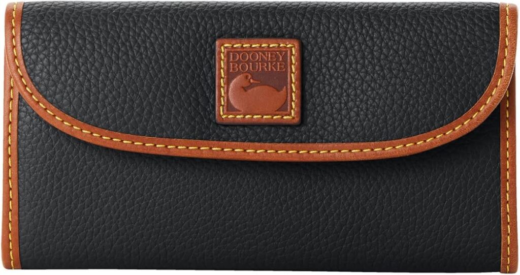 Dooney & Bourke Pebble Grain Continental Clutch Wallet