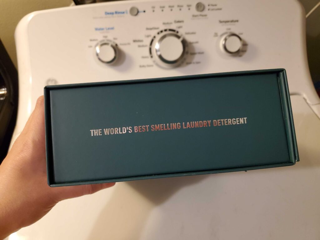 photo of Laundry Sauce box