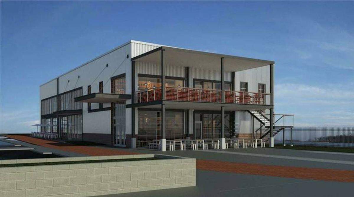 Courtesy of Legion Brewing<br>A rendering of Trolley Barn Fermentory