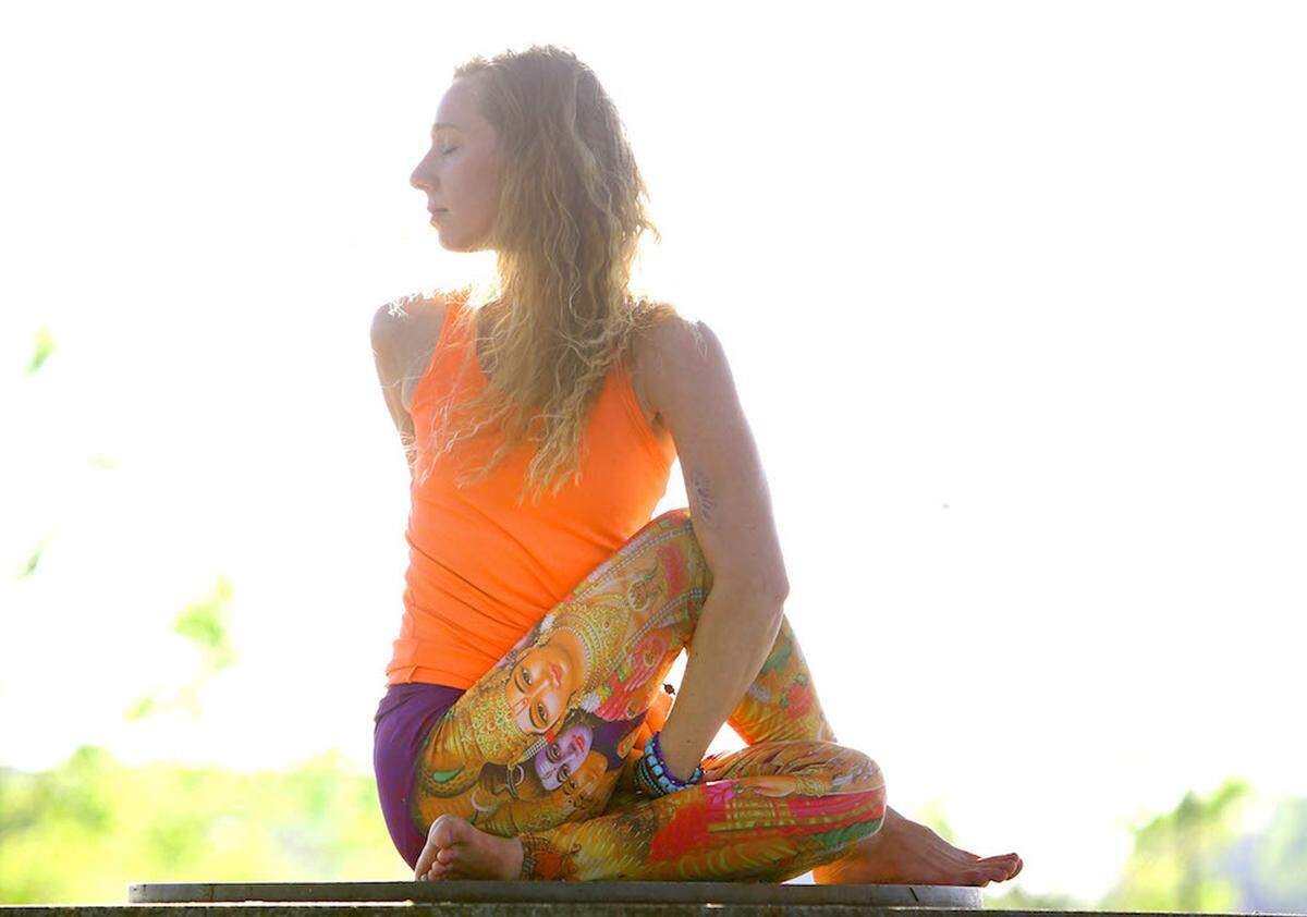 Grace Millsap teaches yoga and yoga philosophy in Charlotte.