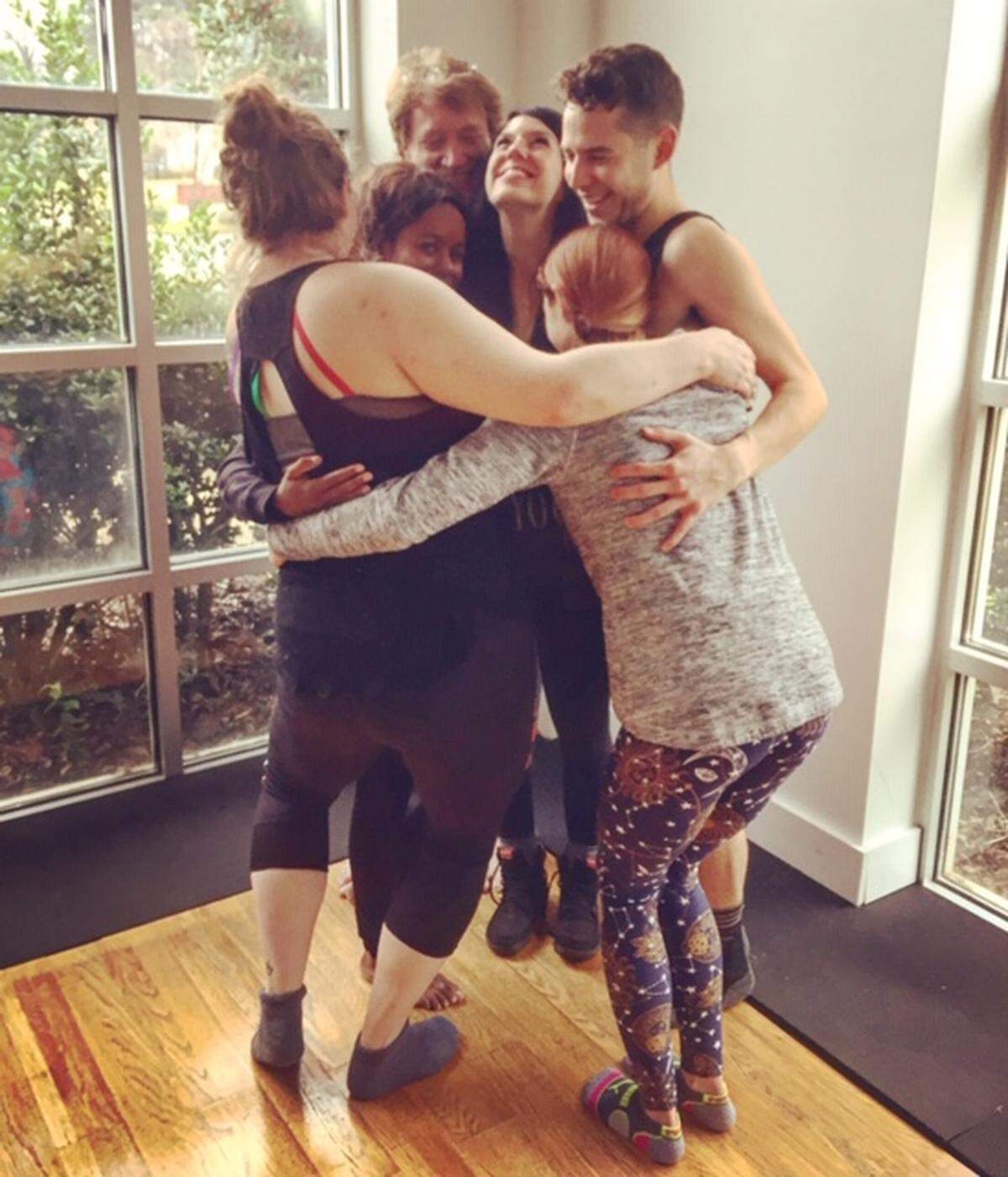 Courtesy of Tai Dorn<br/>Participants gather in a yoga training class in Charlotte.