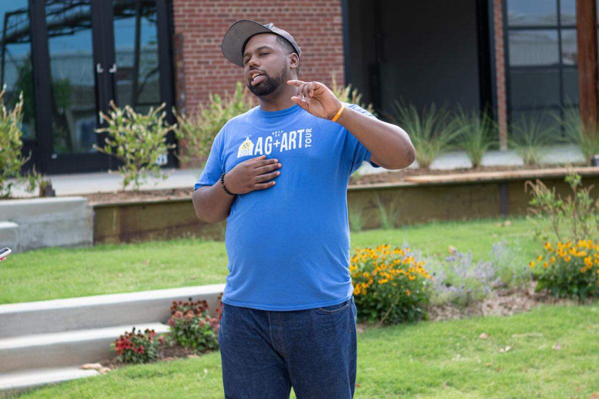 Greg Collier, before opening Leah & Louise at Camp North End.