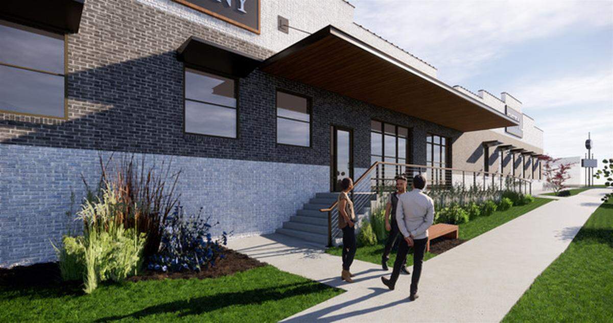 Courtesy of RBA Group<br>A rendering of The Shop.