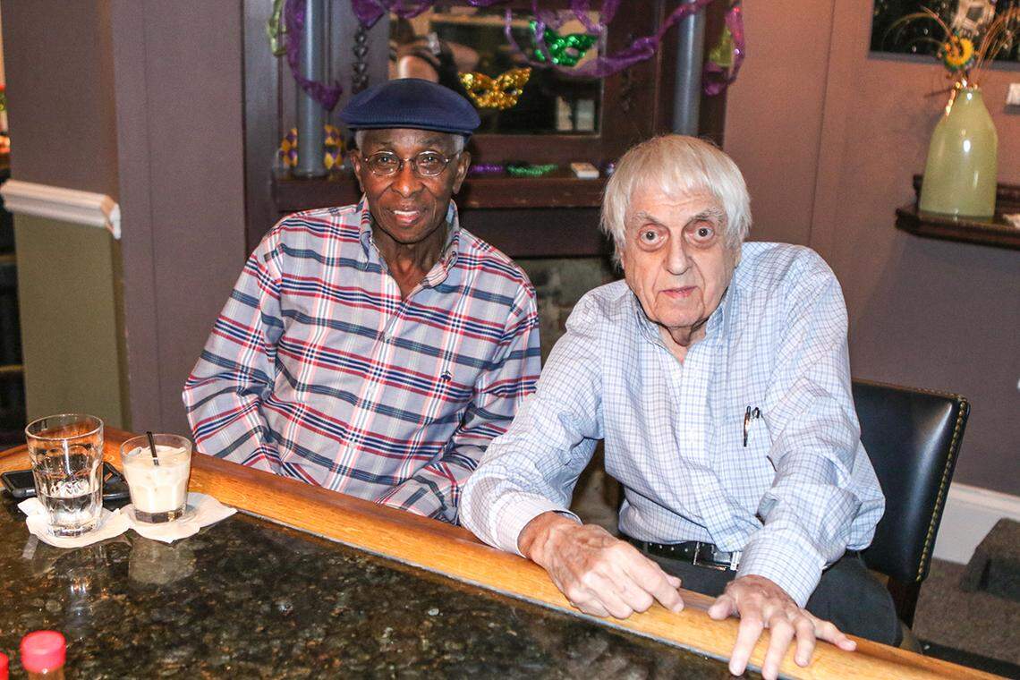 Roy Williams and Jim Stack.