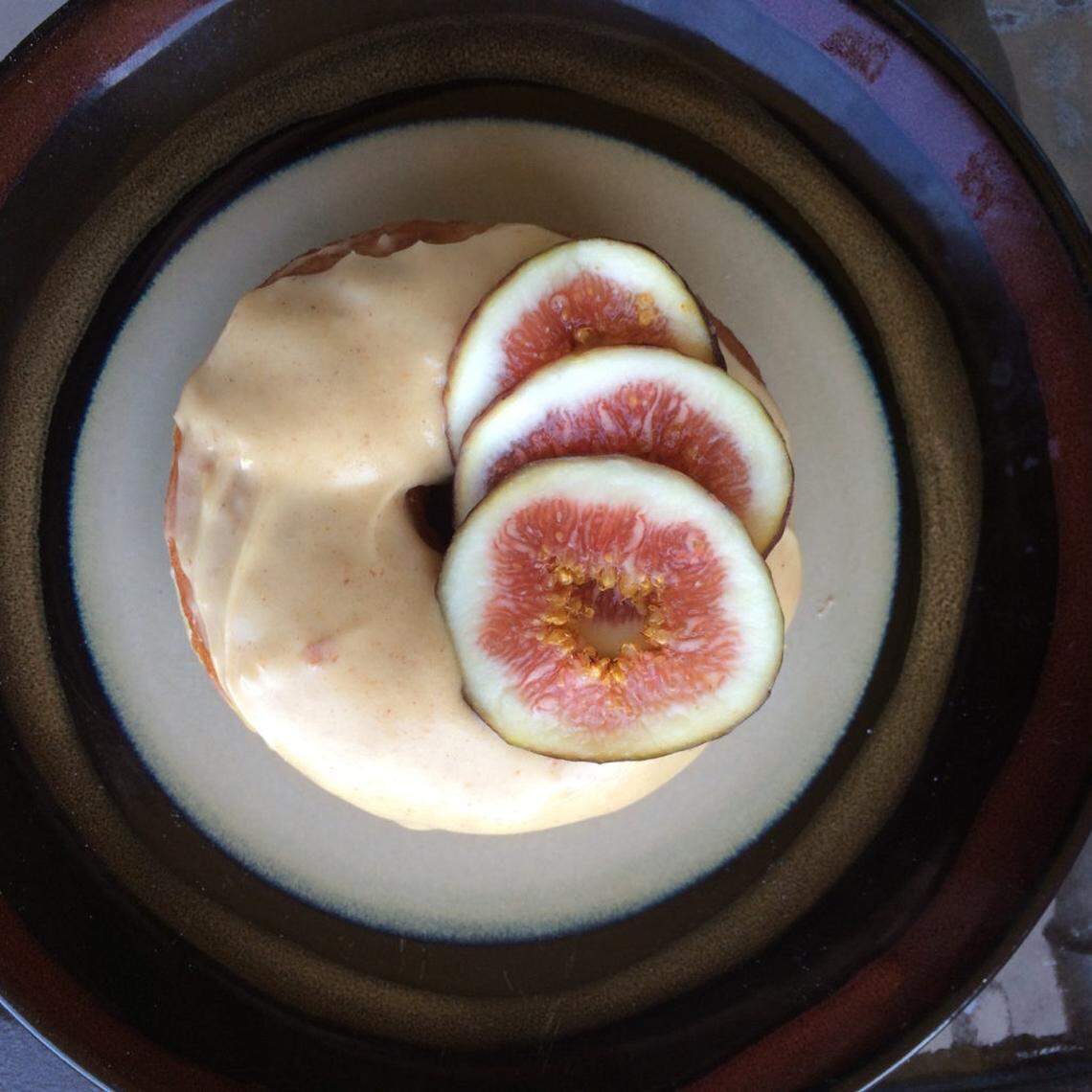 Peanut butter fig. Photo courtesy of Pepperbox Doughnuts