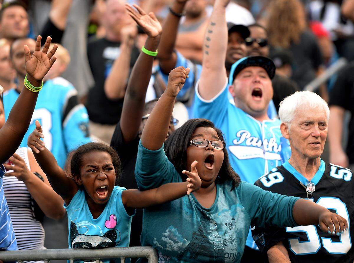 The Carolina Panthers’ Fan Fest at Bank of American Stadium benefits Carolina Panthers Charities.