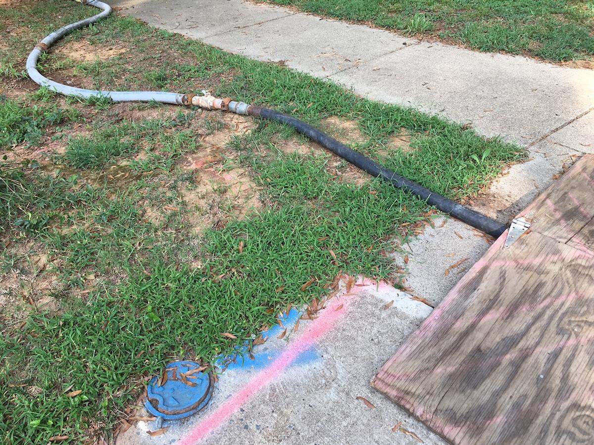 Flushing process in Dilworth