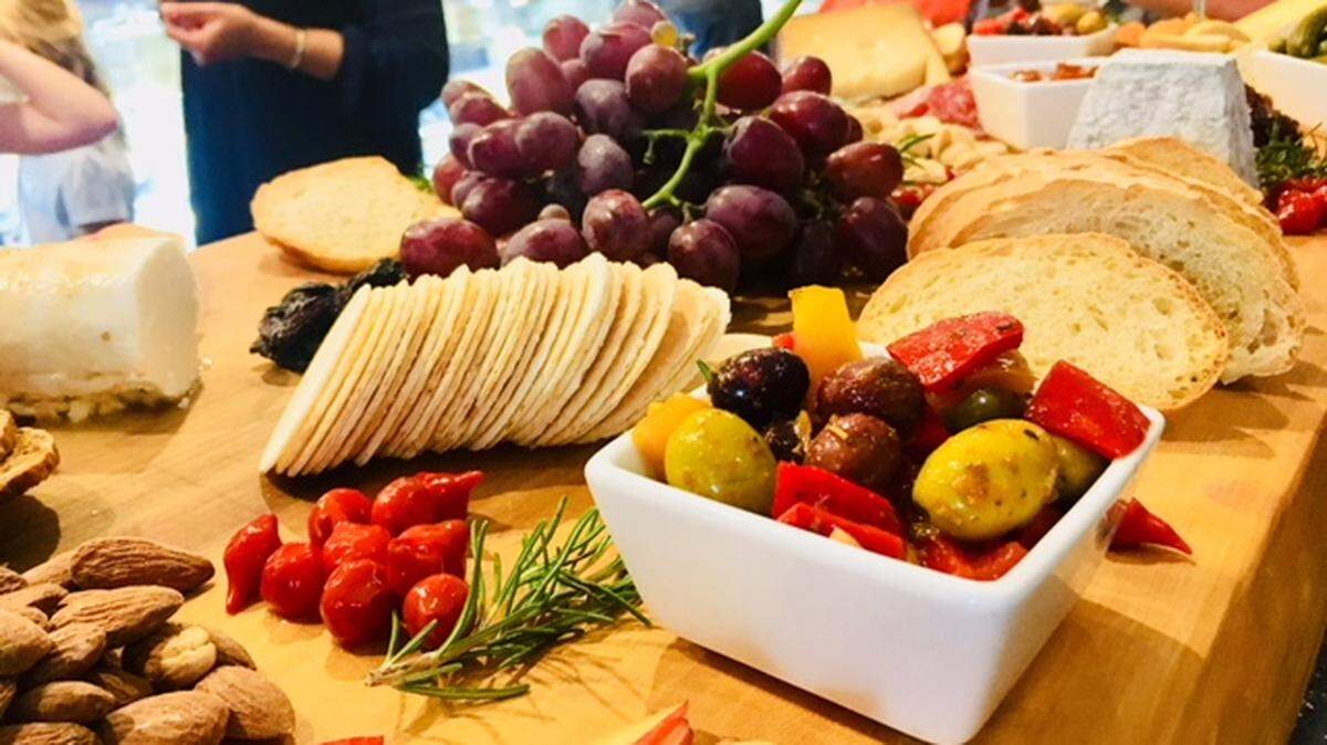 Cheese board at Mere’s in Dilworth at the soft opening night. Photo by Katie Toussaint