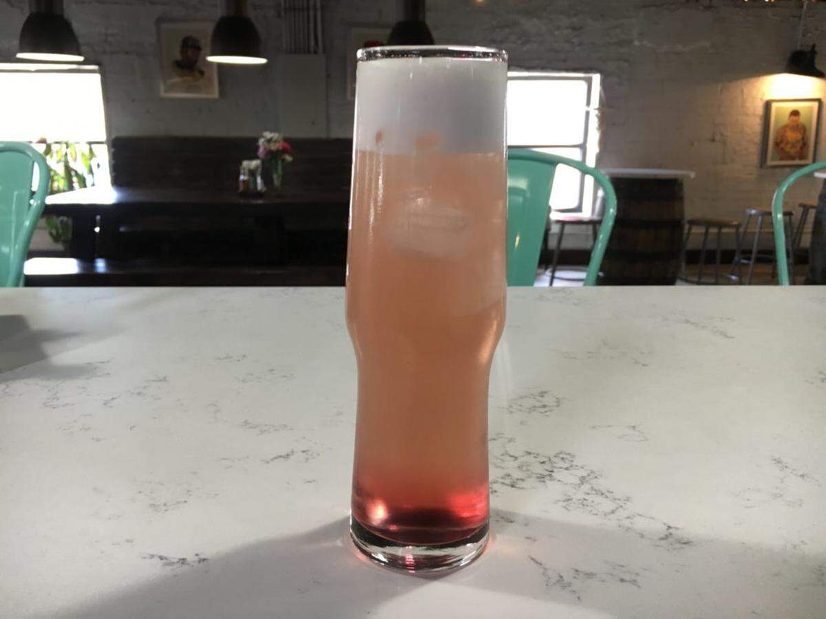 Photo by Jillian Mueller<br>Lavender tea at Trade &amp; Lore