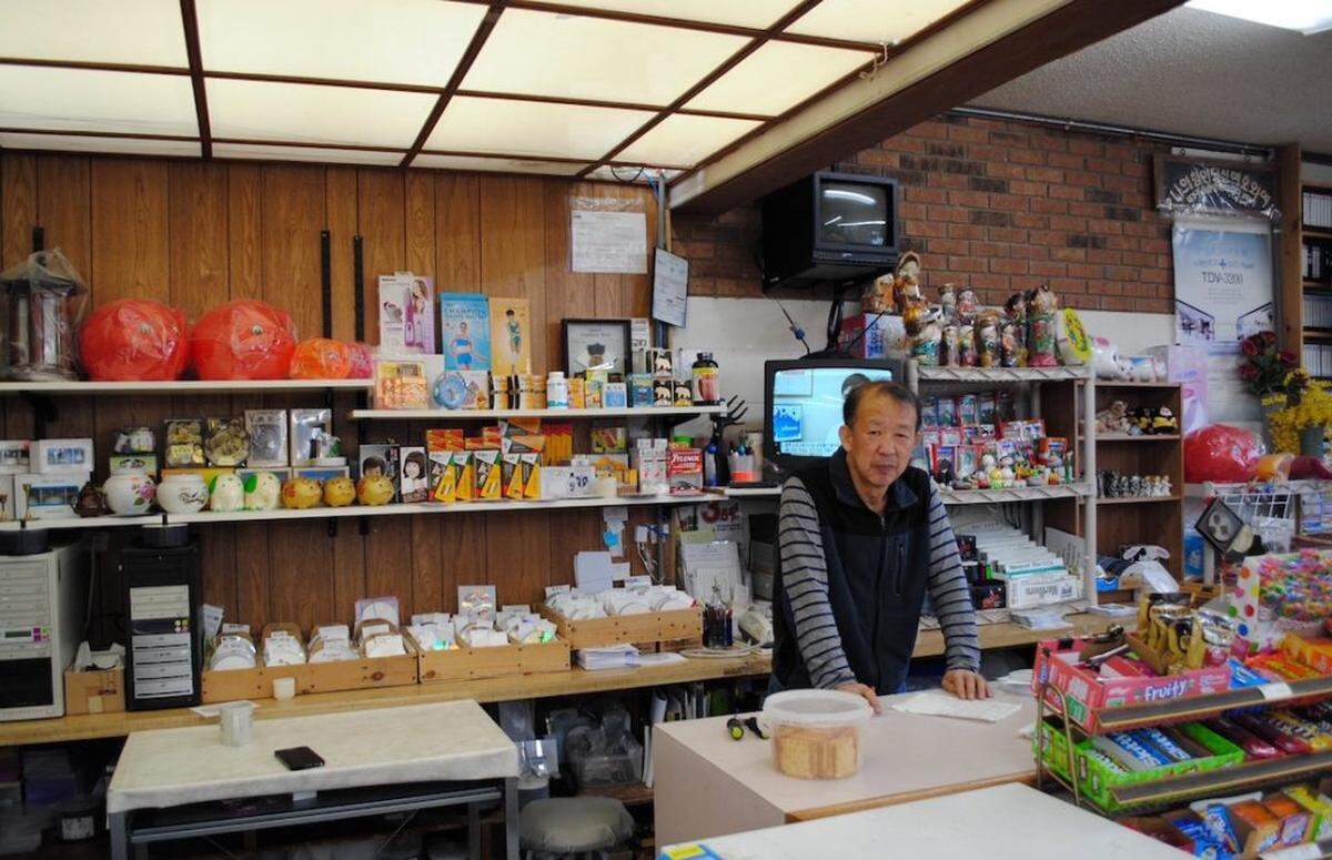 Originally from South Korea, Young Il Kim owns and operates the Lucky Oriental Market located along N. Sharon Amity Road.