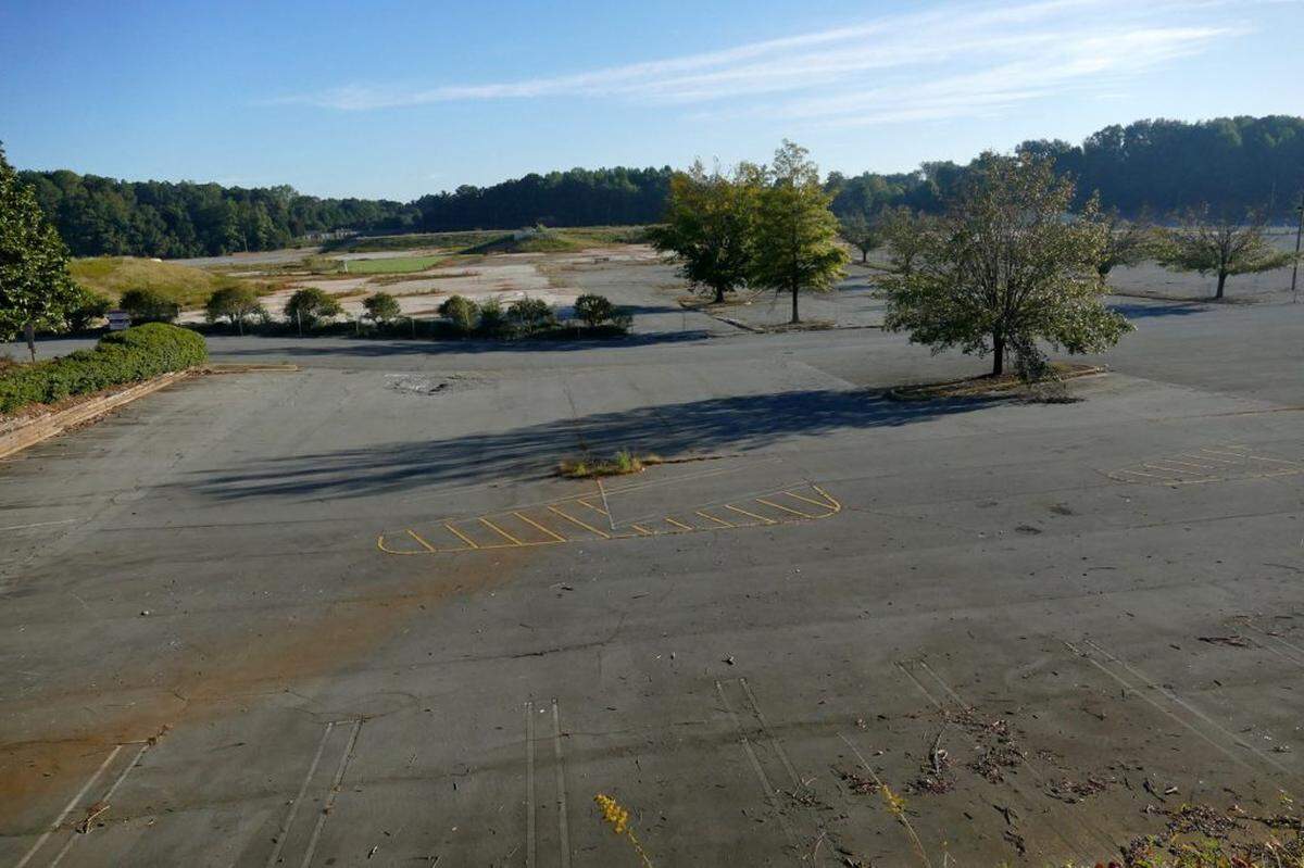 The site of the former Eastland Mall site, at Central Avenue and Albemarle Road.