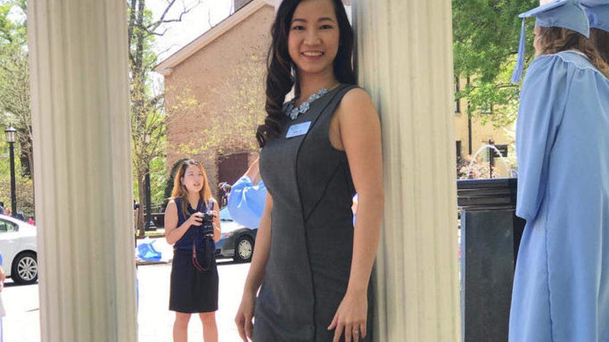 Photo by TJ Nguyen<br>Trang Tran, owner of Mimosas Nail Bar