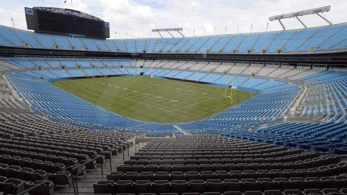 Bank of America Stadium will be the home of Charlotte’s new MLS franchise and the Carolina Panthers. David T. Foster III/Charlotte Observer