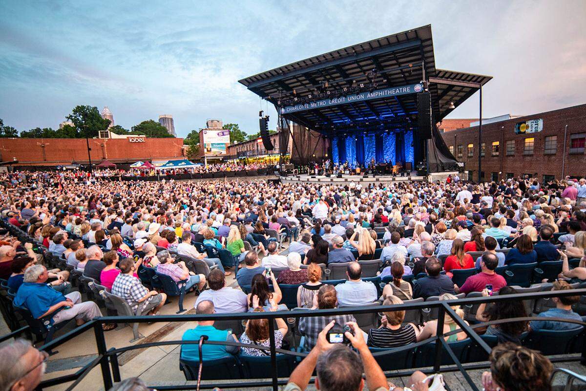 Photo by Alex Cason Photography<br />Charlotte Metro Credit Union Amphitheatre