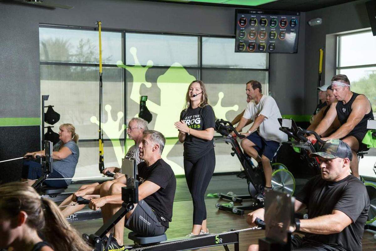 Eat The Frog Fitness got its name from an old Mark Twain saying. “Eat a live frog first thing in the morning, and nothing worse will happen to you the rest of the day,’ “ said Rob Parker, co-owner of Eat the Frog Chapel Hill.