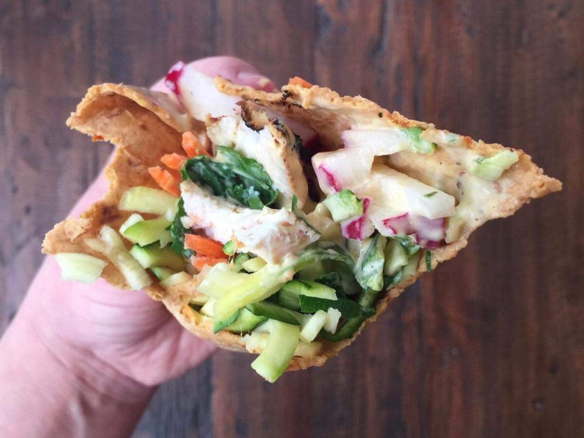 Chicken &amp; Veggie Wrap