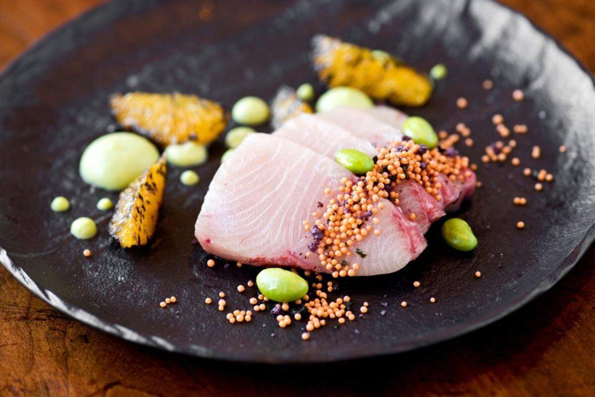 Cured Hamachi