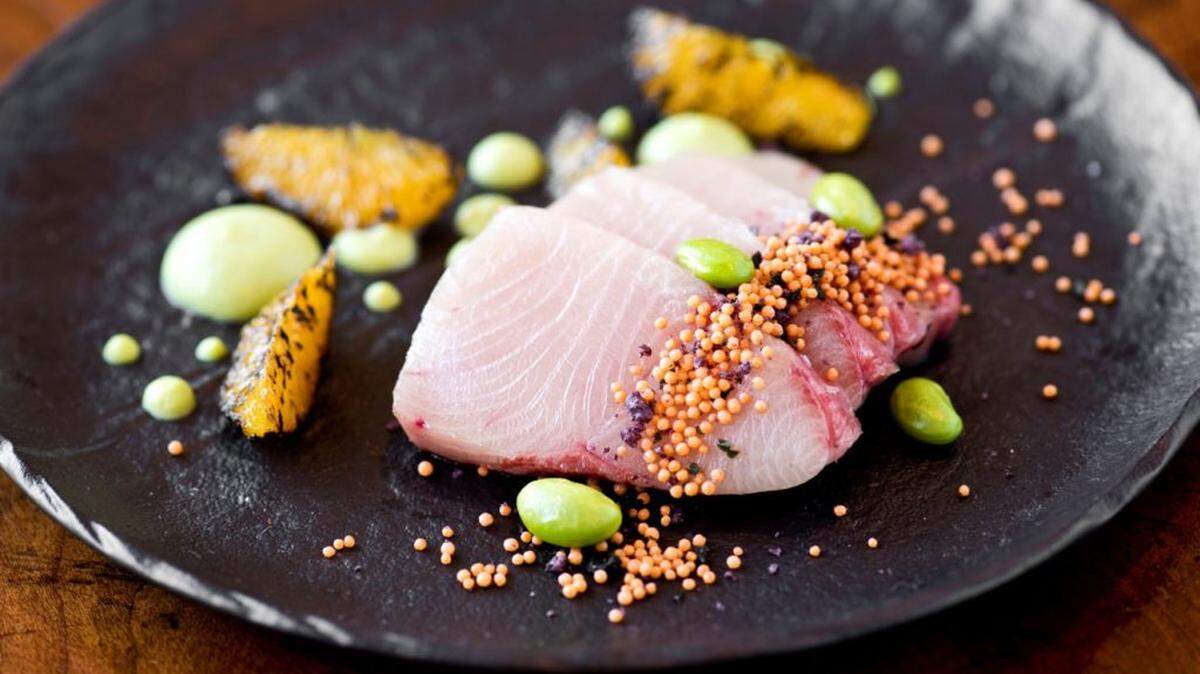 Cured Hamachi