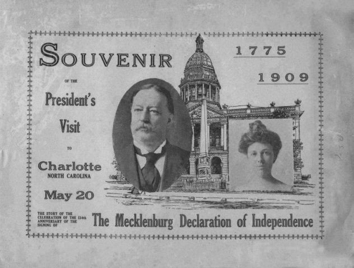 MeckDec Day used to be an even bigger deal in Charlotte. President William Howard Taft attended in 1909. 
