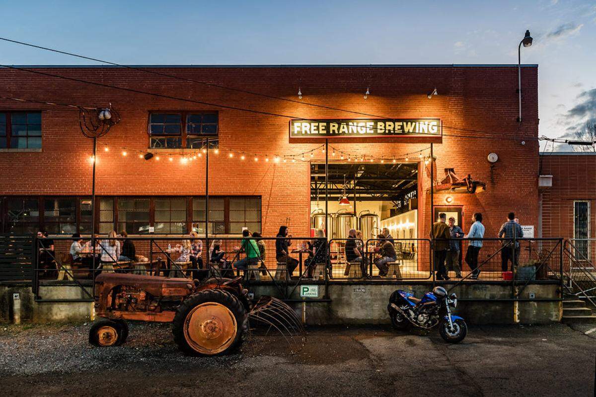 Photo by Jay Sinclair/Courtesy of Free Range Brewing