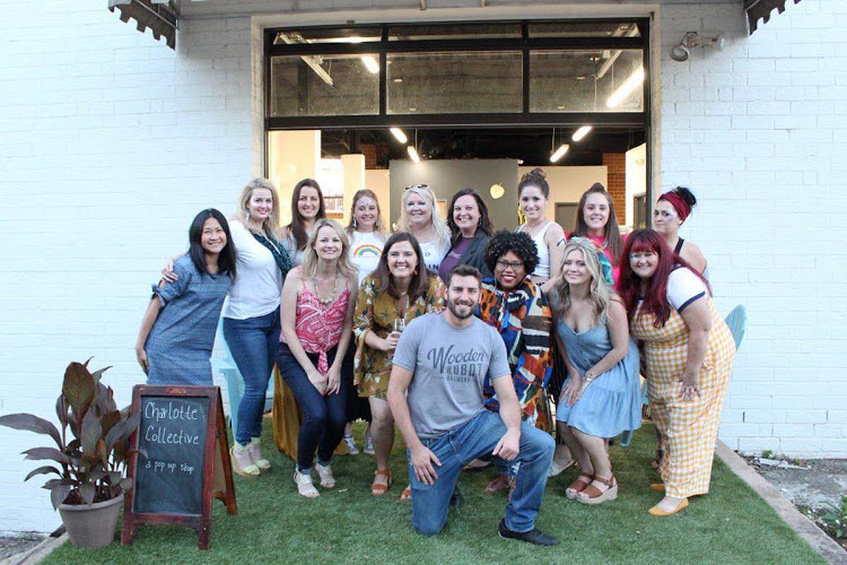 The Charlotte Collective Pop-Up Market. Courtesy of Amy Crowe