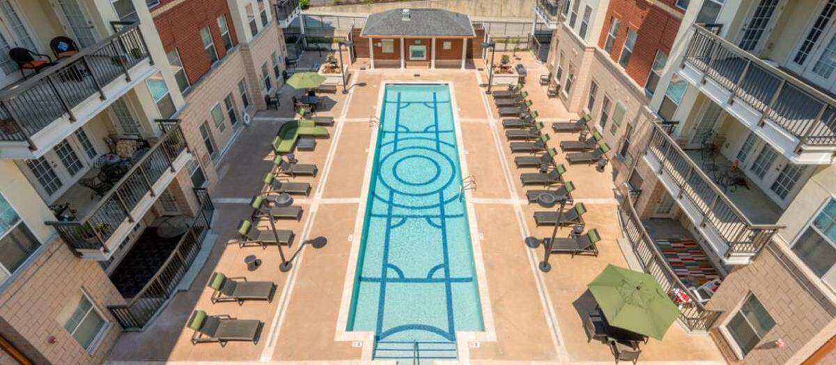 Courtesy of Enclave<br>Resort-style pool at Enclave