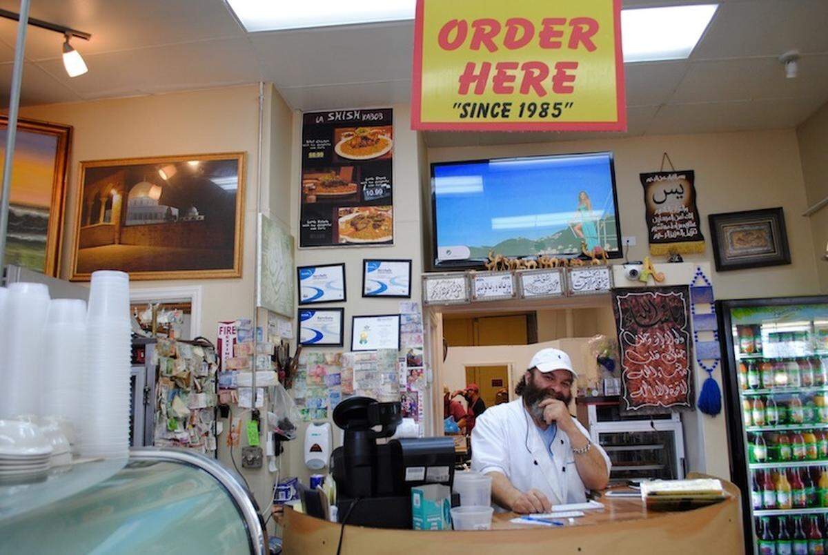 Izzat Freitekh established his La Shish Kabob restaurant 32 years ago in Jersualem. This Charlotte location has been open for roughly 10 years.