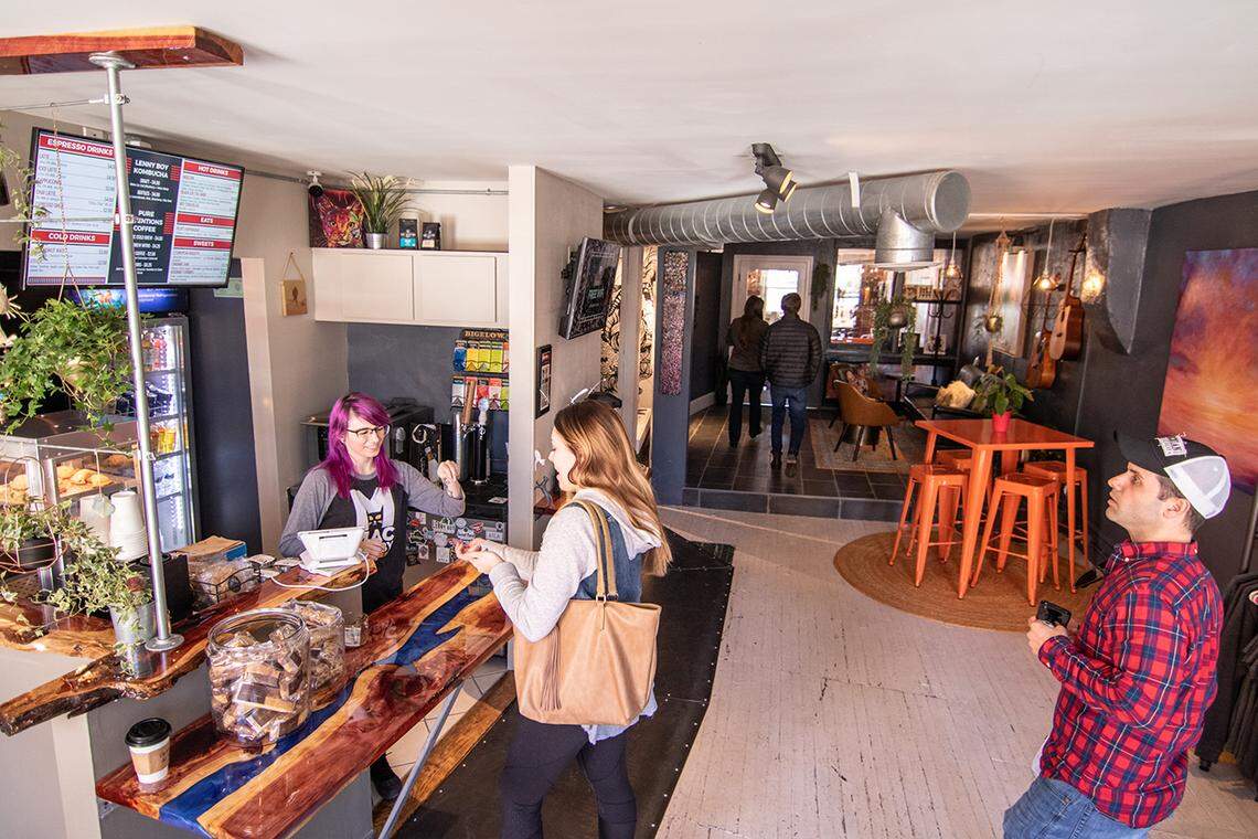 Mac Tabby Cat Cafe’s NoDa location.