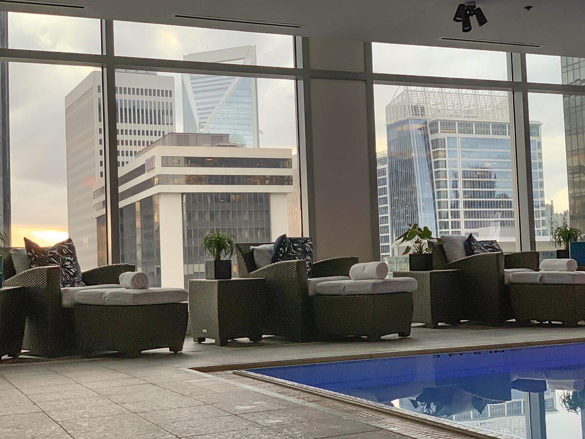Photo by Melissa Oyler<br />Ritz-Carlton Charlotte's Aqua Lounge