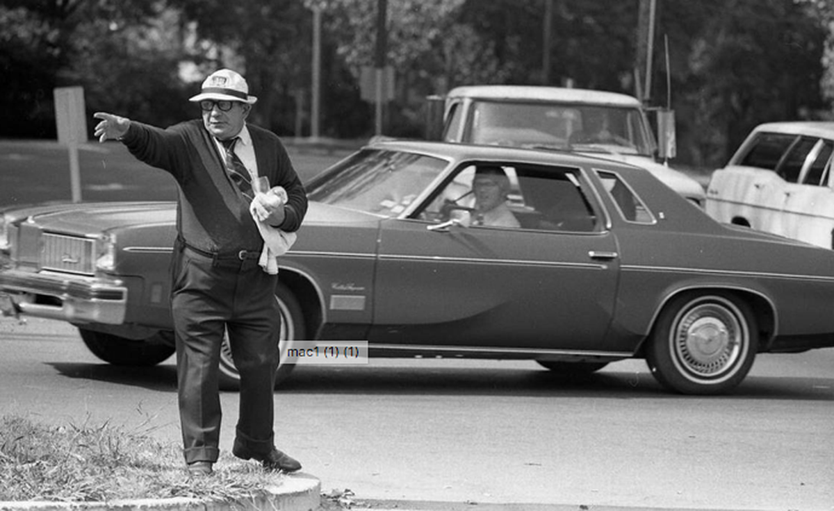 A historical photo of Hugh McManaway provided by the Public Library of Charlotte &amp; Mecklenburg County.