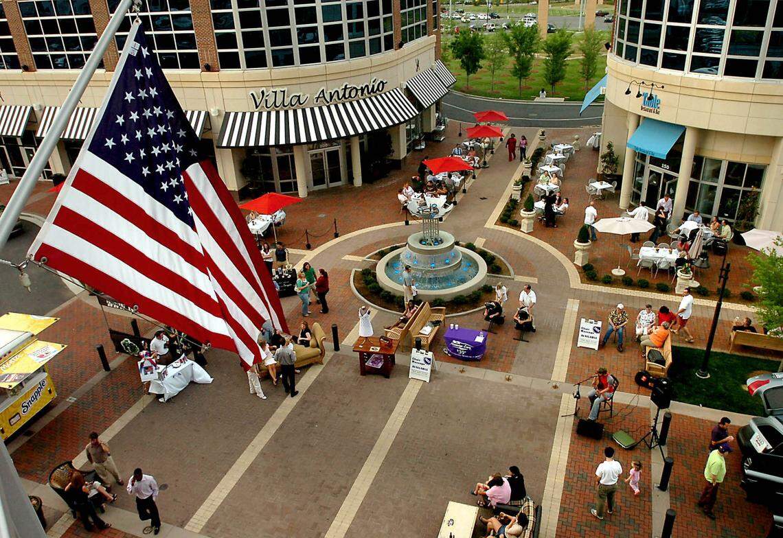 Charlotte Observer archives<br/>Ballantyne Village