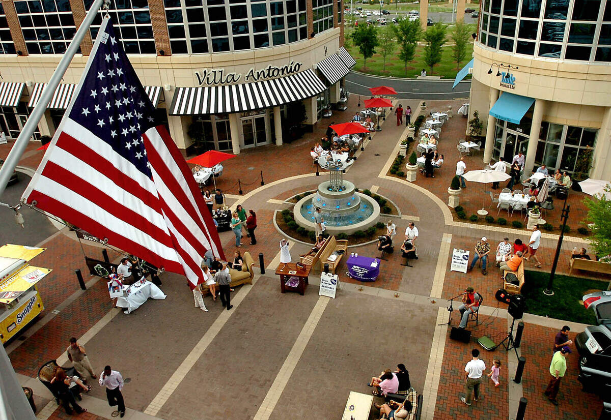 Charlotte Observer archives<br/>Ballantyne Village