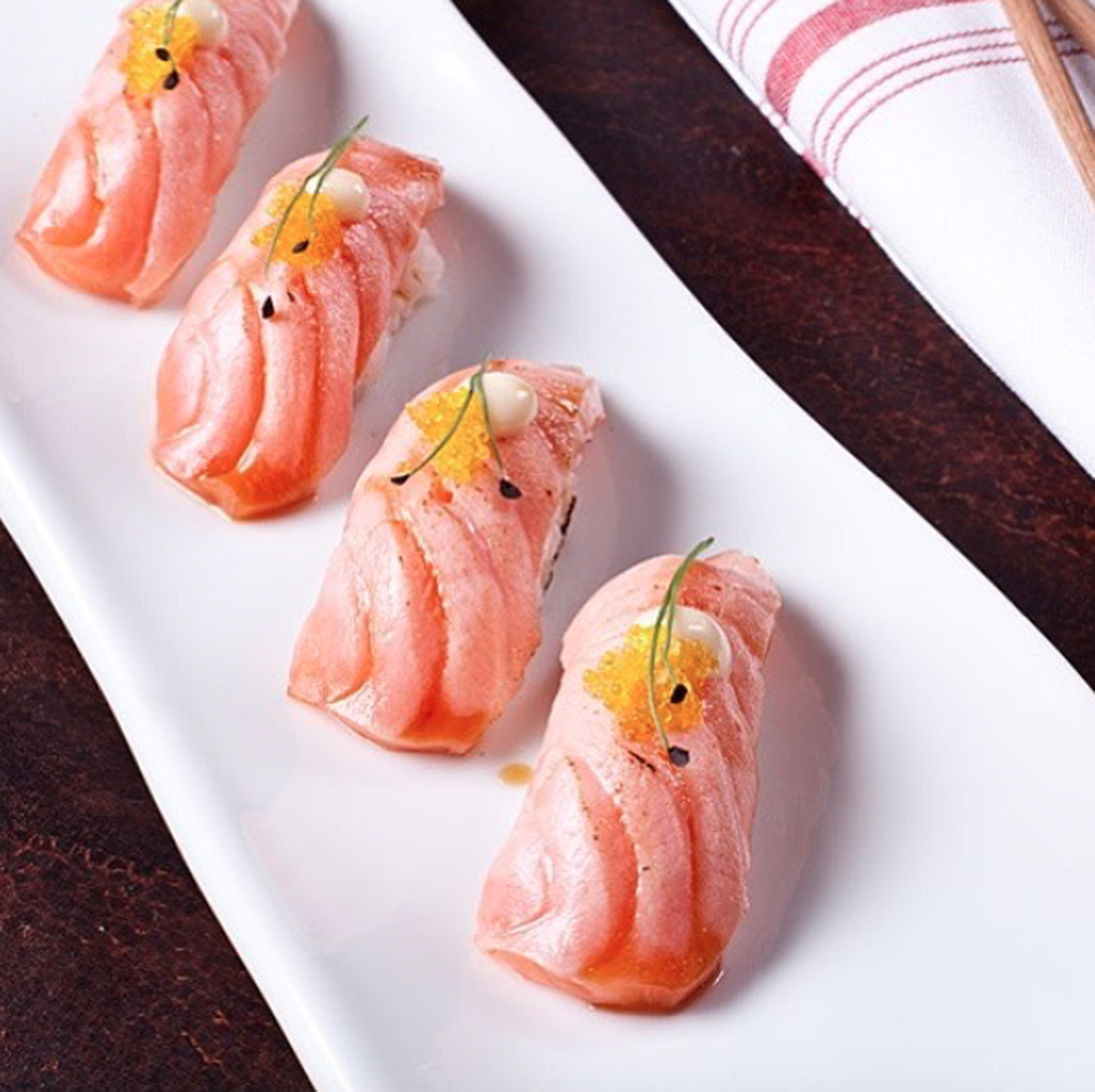 Salmon Belly via Baku's Instagram