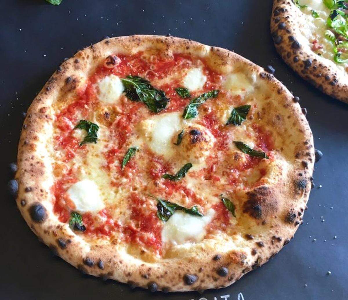 Pie at Inizio Pizza. Photo by Colby Alvino.