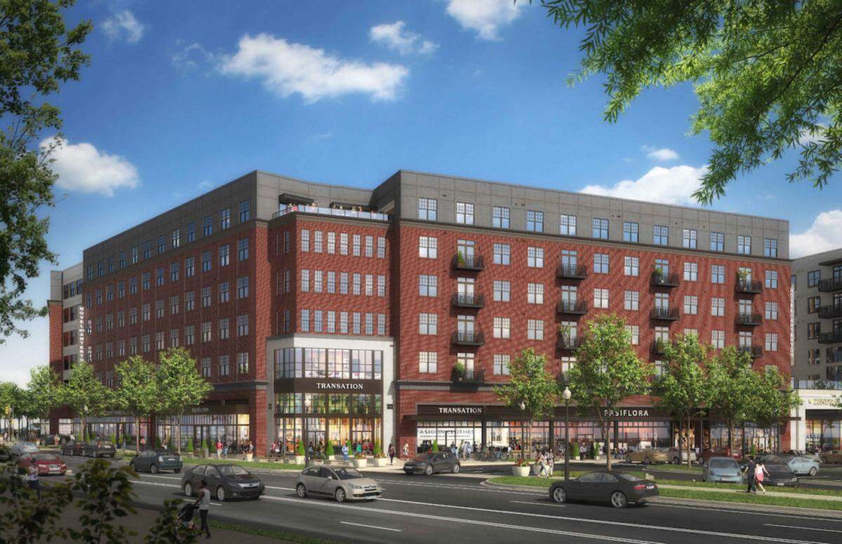 Courtesy of Edens<br>A rendering of Atherton Mills.