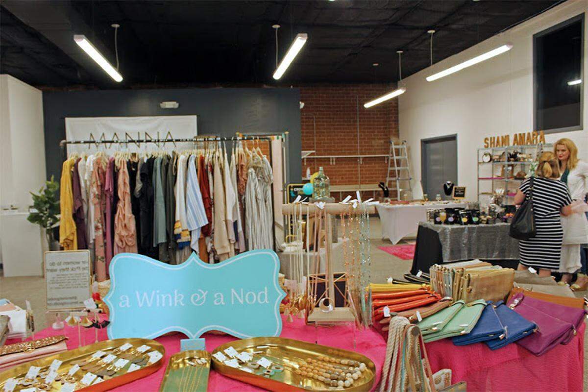 Charlotte Collective Pop-Up Market. Courtesy of Amy Crowe
