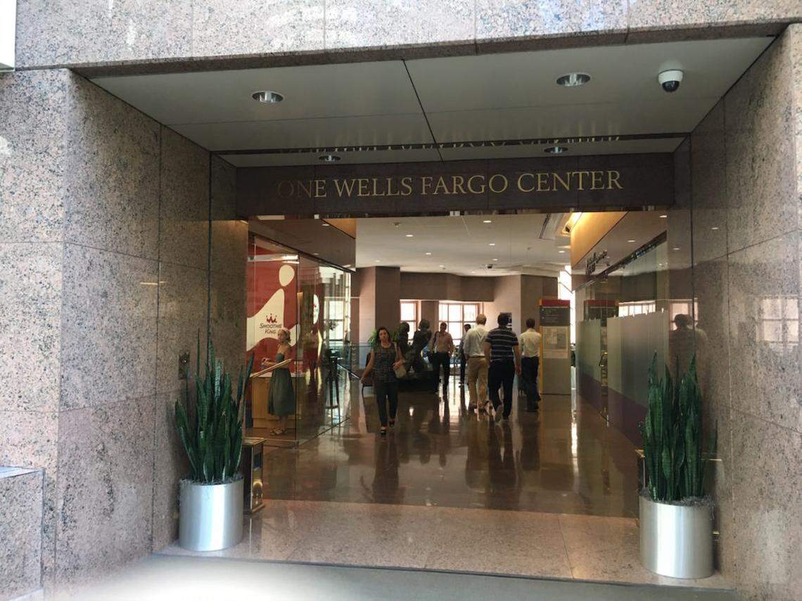 Photo by Jillian Mueller<br>One Wells Fargo Center