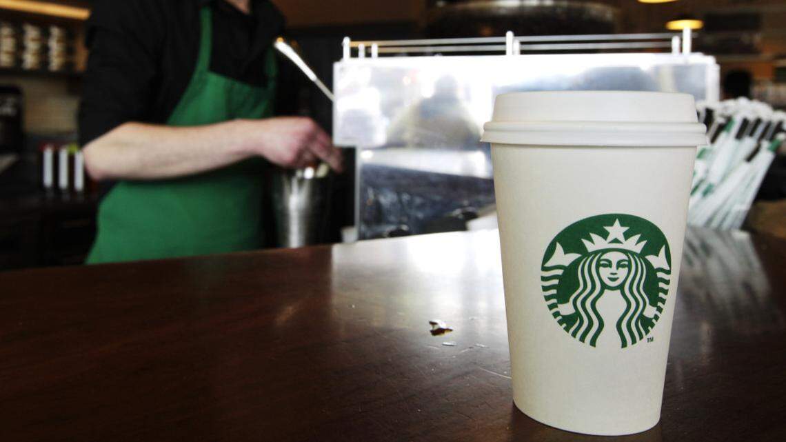 Starbucks is reportedly placing orders for 25 items on a brief hold amid worsening supply chain issues brought on by the pandemic, sending customers into a tizzy. (AP Photo/Ted S. Warren, File)