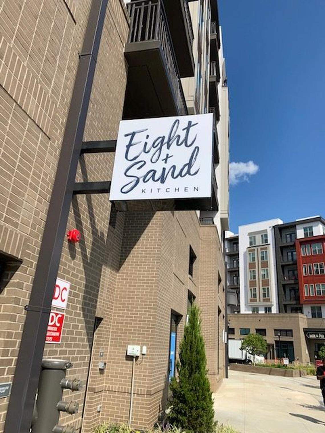 Eight + Sand Kitchen.