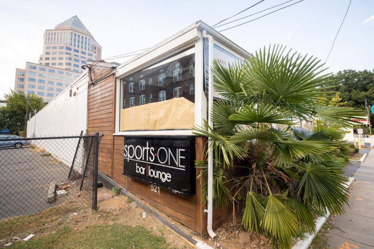 Alex Cason Photography<br/>Sports One has a sign saying it is closed for renovations.
