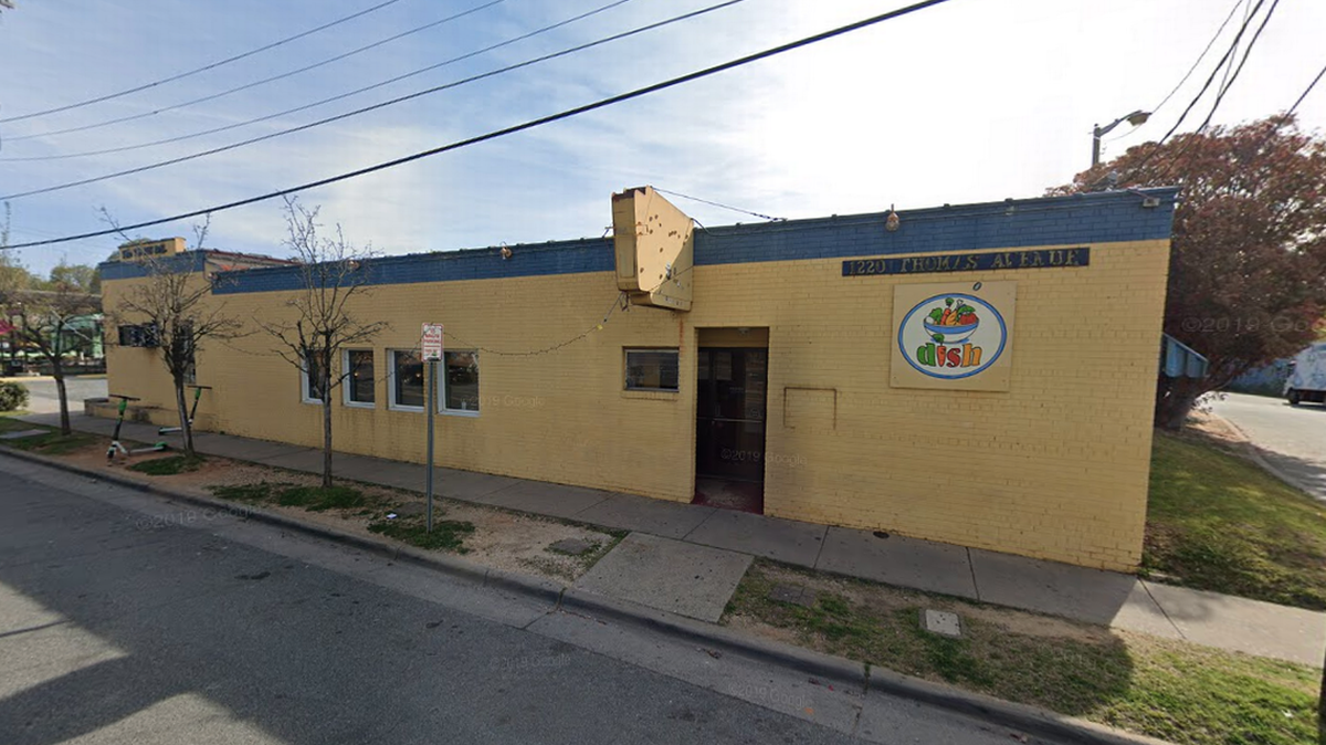 Via Google Maps<br/>Plaza Midwood restaurant Dish has sold to new owners