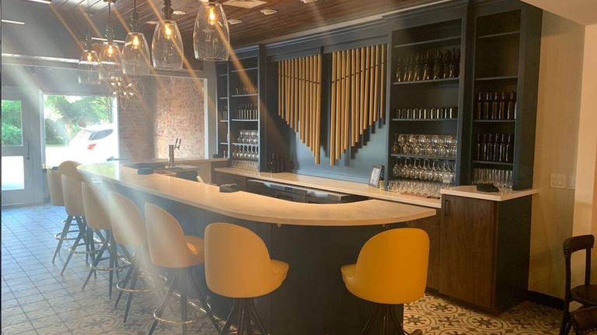 Courtesy of Castro Consulting<br/>Davidson Wine Co. at 121 Depot Street in Davidson opened its doors Friday.