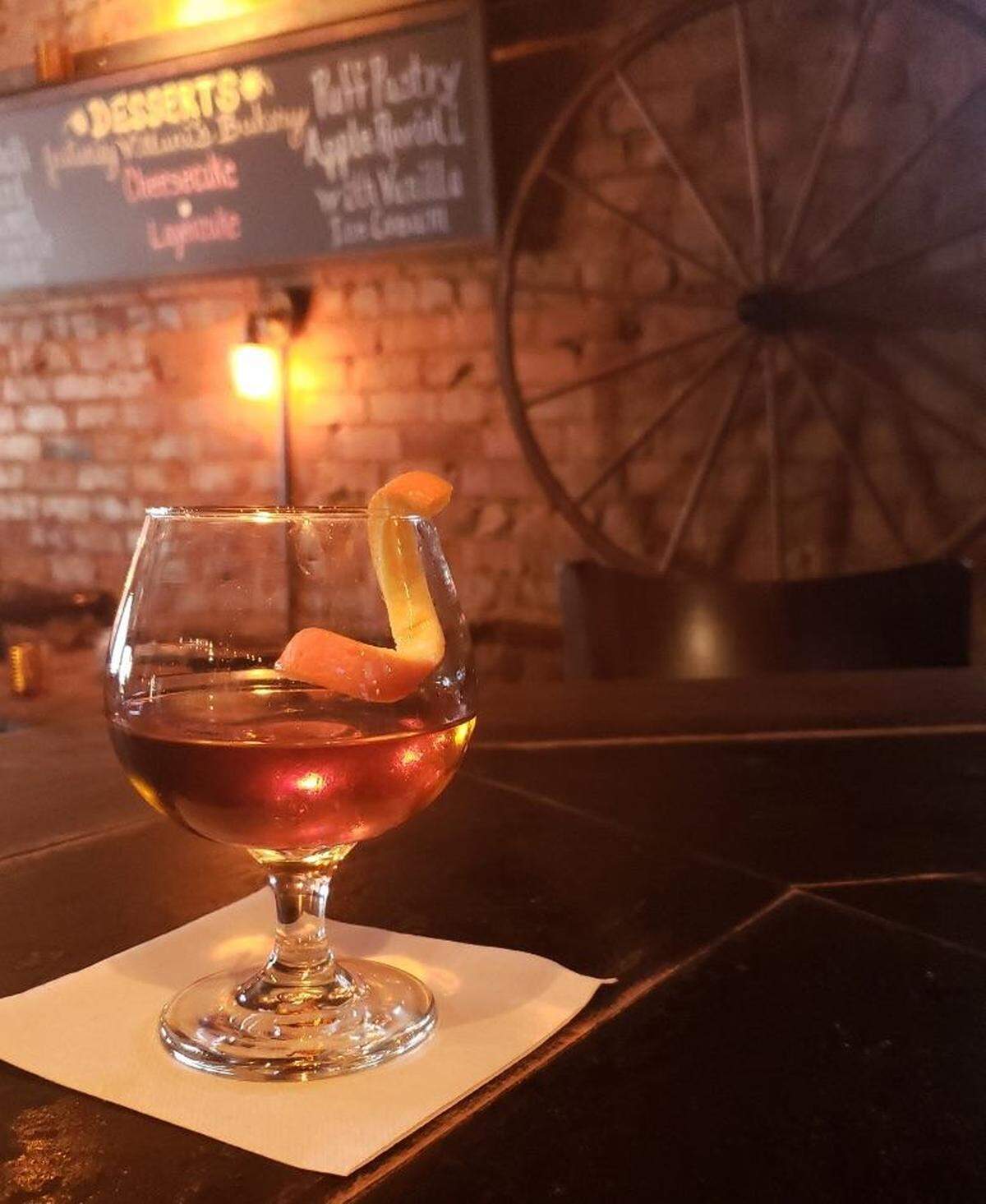The Compromise dessert cocktail. Photo courtesy of Dandelion Market