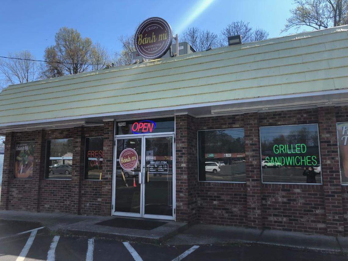 Crispy Banh Mi has multiple Charlotte locations with shops in Ballantyne, Madison Park and Plaza-Shamrock.
